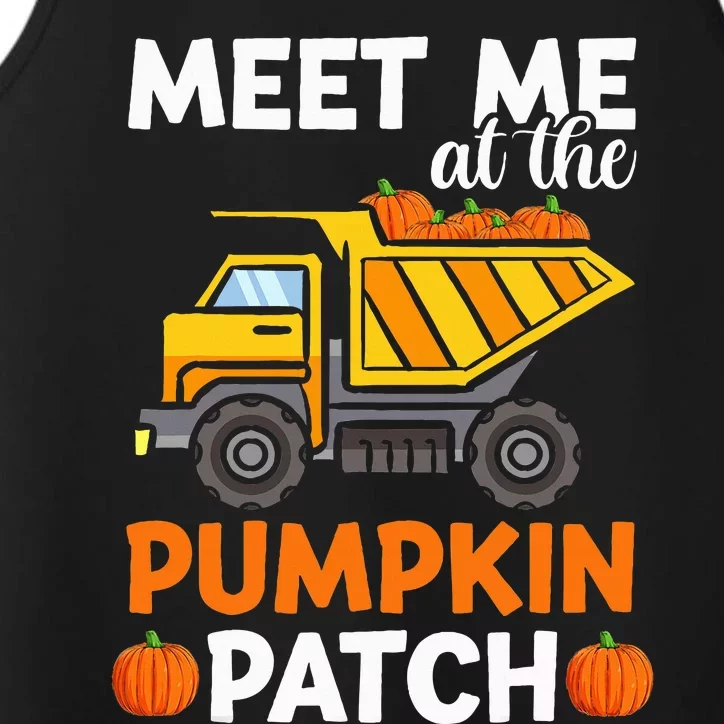 Fall Harvest Pumpkin Truck Performance Tank