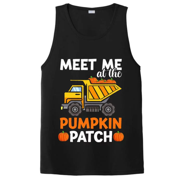 Fall Harvest Pumpkin Truck Performance Tank