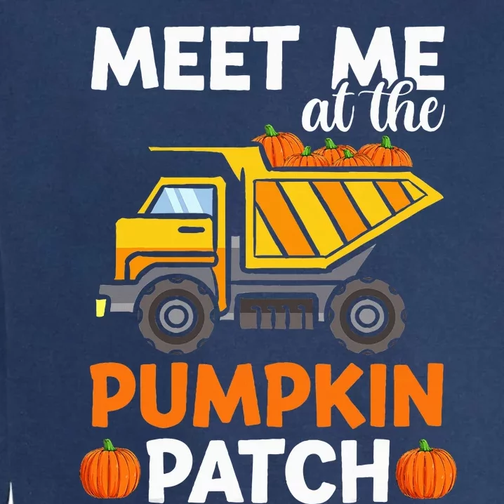 Fall Harvest Pumpkin Truck Garment-Dyed Sweatshirt