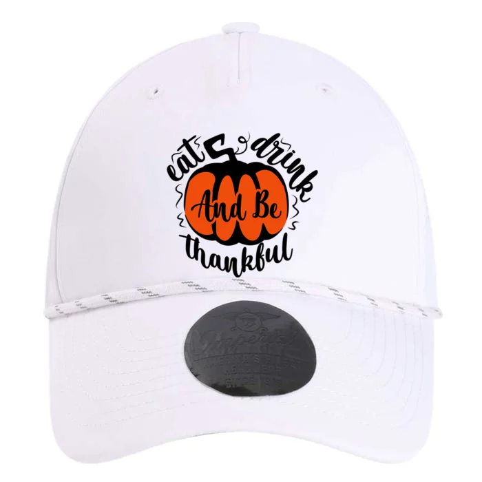 Funny Halloween Pumpkin Tees Eat And Be Thankful Cute Gift Performance The Dyno Cap