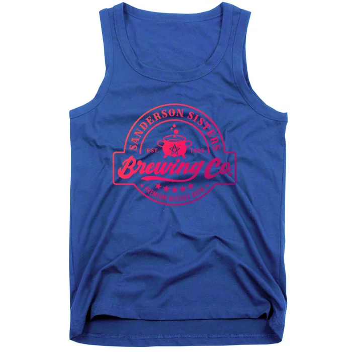 Funny Halloween Premium Witches Brew Brewing Co Est 1693 Gift Tank Top