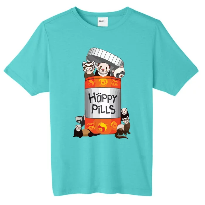 Ferret Happy Pills ChromaSoft Performance T-Shirt