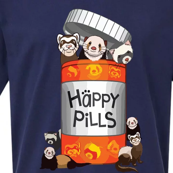 Ferret Happy Pills Sueded Cloud Jersey T-Shirt