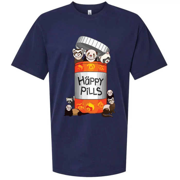 Ferret Happy Pills Sueded Cloud Jersey T-Shirt