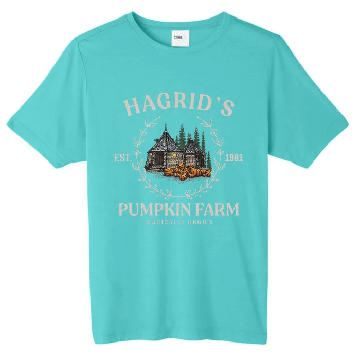 Fall Hagrids Pumpkin Farm Patch Autumn Pumpkin Garden ChromaSoft Performance T-Shirt