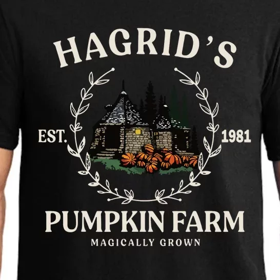 Fall HagridS Pumpkin Farm Patch Autumn Pumpkin Garden Pajama Set