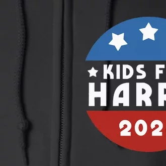 For Harris President Love Kamala Harris Full Zip Hoodie