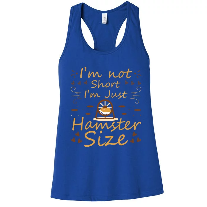 Funny Hamster Pet Great Gift Funny Hamster Gift Women's Racerback Tank