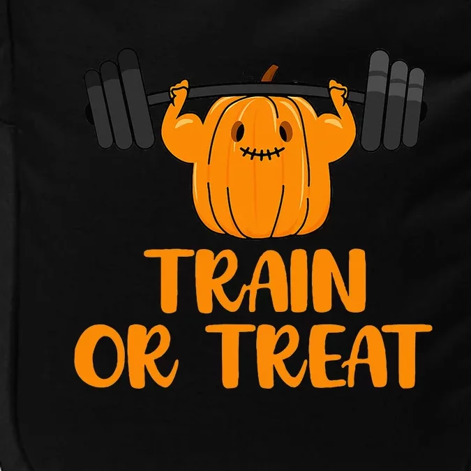 Funny Halloween Pumpkin Workout Tank Top Impact Tech Backpack