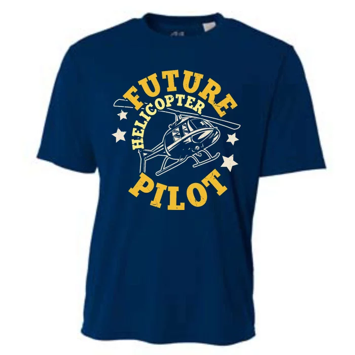 Future Helicopter Pilot Cooling Performance Crew T-Shirt