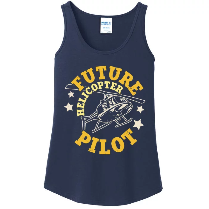 Future Helicopter Pilot Ladies Essential Tank