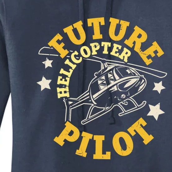 Future Helicopter Pilot Women's Pullover Hoodie