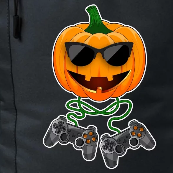 Funny Halloween Pumpkin Video Gamer Daily Commute Backpack