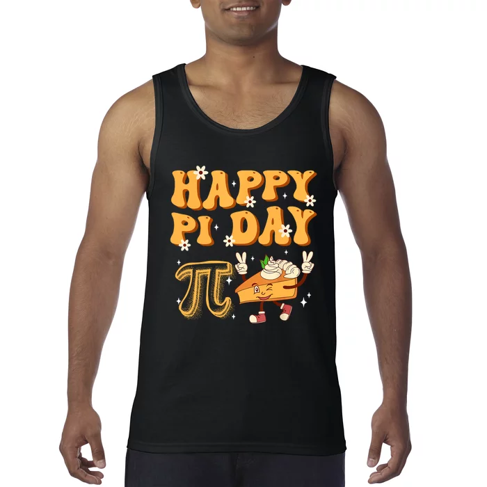 Funny Happy Pi Day Mathematics Math Teacher Tank Top