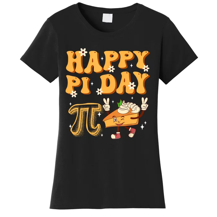 Funny Happy Pi Day Mathematics Math Teacher Women's T-Shirt