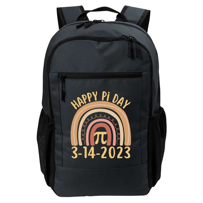 Funny Happy Pi Day Rainbow Math Teacher Mathematics Gift Daily Commute Backpack