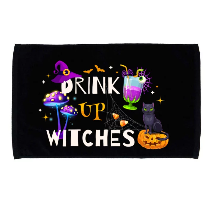 Funny Halloween Party Ing Witch Up Witches Gift Microfiber Hand Towel