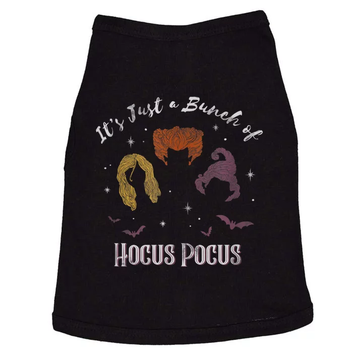 Funny Hocus Pocus Sisters It's Just A Bunch Of Hocus Pocus Doggie Tank