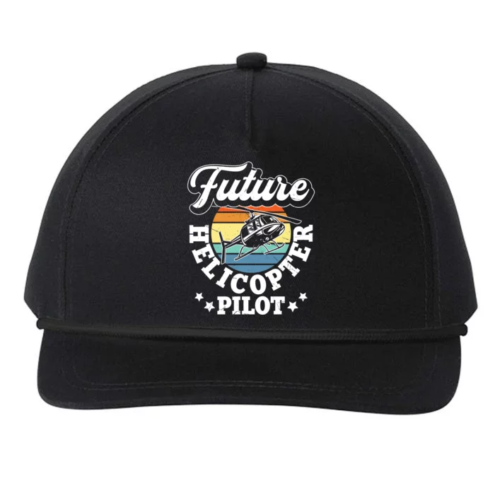 Future Helicopter Pilot Snapback Five-Panel Rope Hat