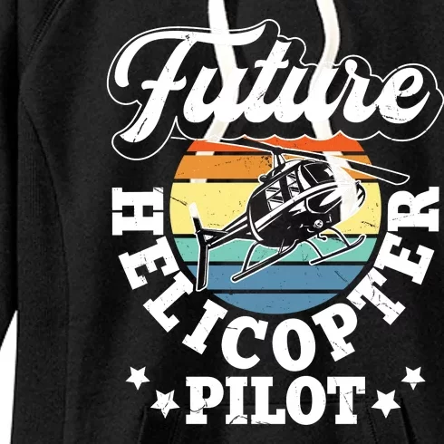 Future Helicopter Pilot Women's Fleece Hoodie