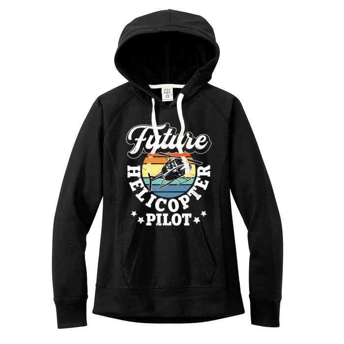 Future Helicopter Pilot Women's Fleece Hoodie