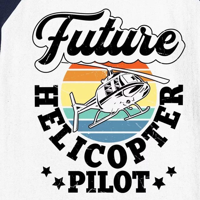 Future Helicopter Pilot Baseball Sleeve Shirt