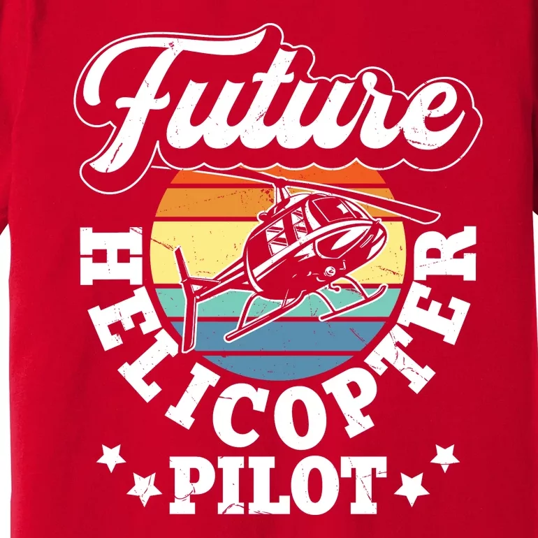 Future Helicopter Pilot Premium T-Shirt