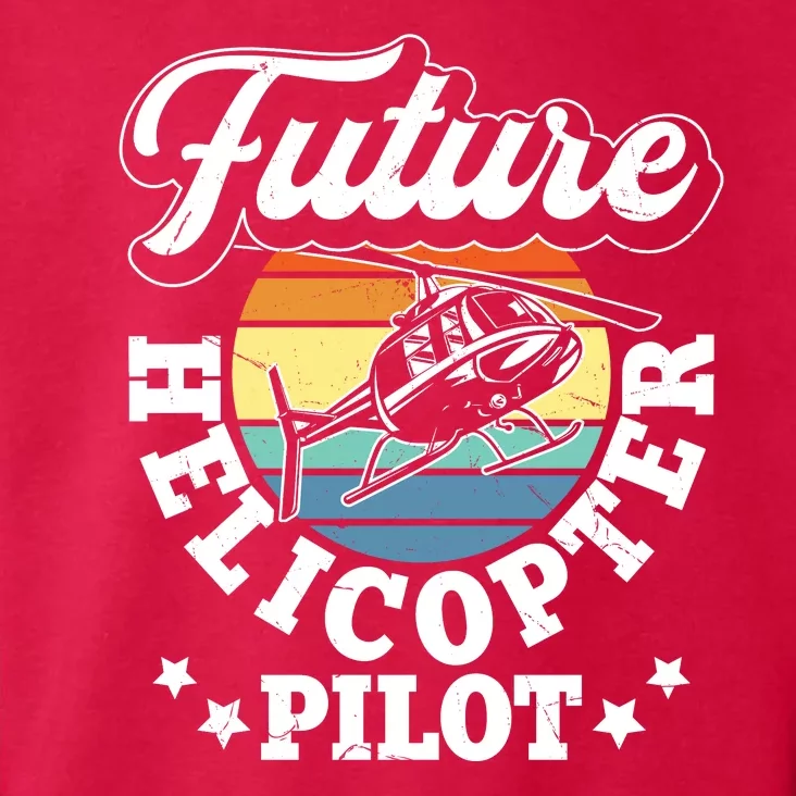 Future Helicopter Pilot Toddler Hoodie