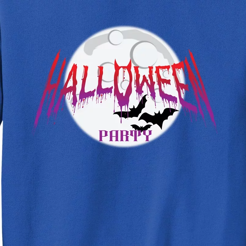 Funny Halloween Party / Bat Moon Hey Boo Halloween Costume Gift Sweatshirt