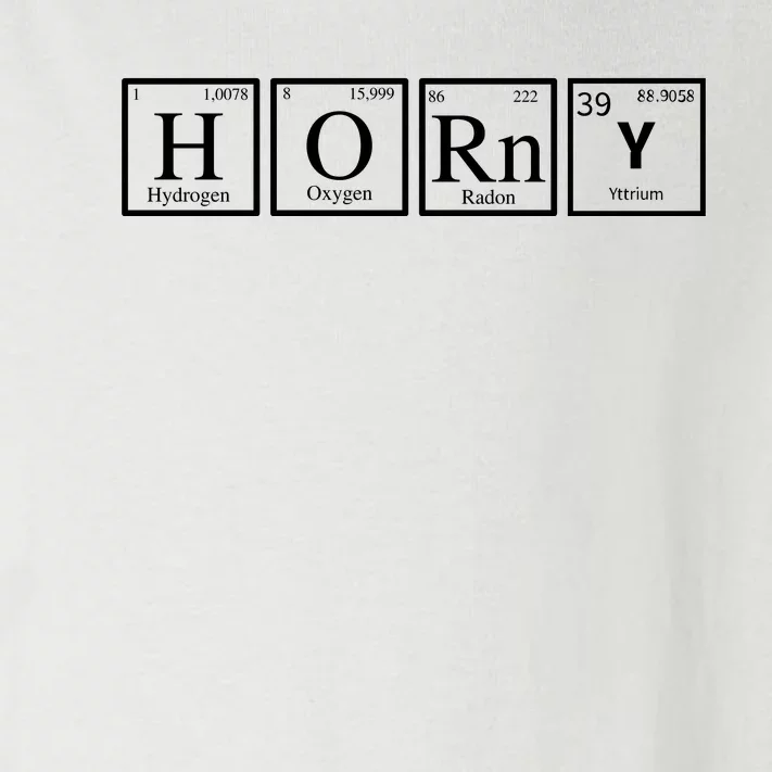 Funny Horny Periodically Chemistry Lover Toddler Long Sleeve Shirt