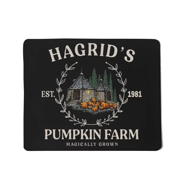 Fall Hagrids Pumpkin Farm Patch Autumn Pumpkin Garden Mousepad