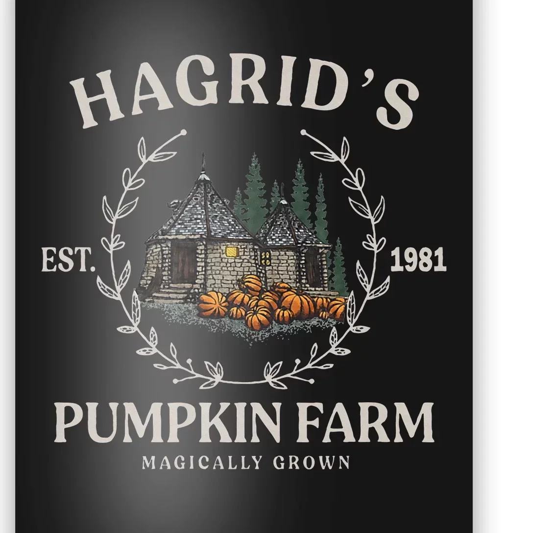 Fall Hagrids Pumpkin Farm Patch Autumn Pumpkin Garden Poster