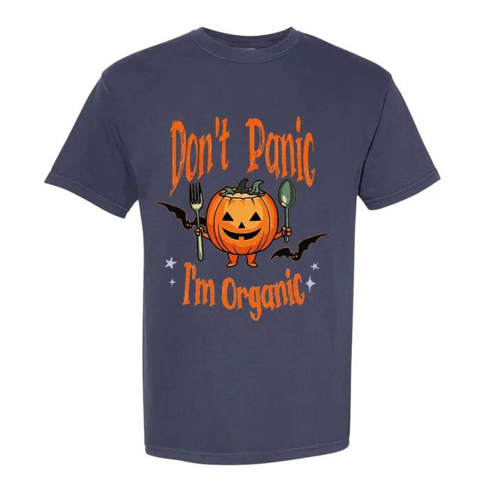 Funny Halloween Pumpkin Vegans Vegetarians Organic Gardeners Garment-Dyed Heavyweight T-Shirt