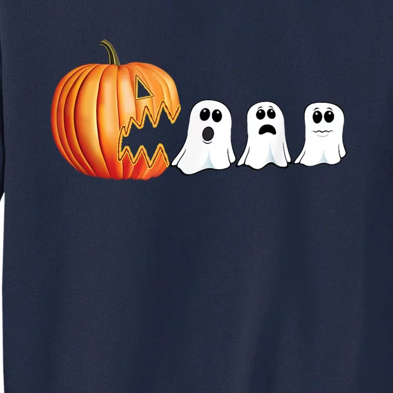 Funny Halloween Pumpkin Ghosts Jack O Lantern Tall Sweatshirt