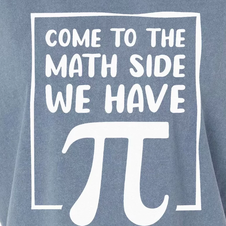 Funny Happy Pi Day 3.14 Symbol Fun Best Math Teacher Science Garment-Dyed Women's Muscle Tee