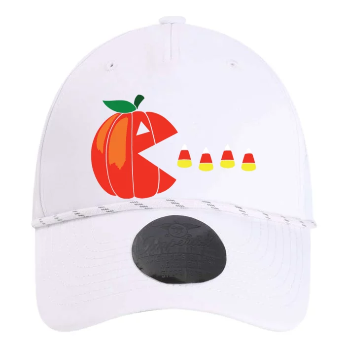 Funny Halloween Pumpkin Eating Candy Corn Performance The Dyno Cap