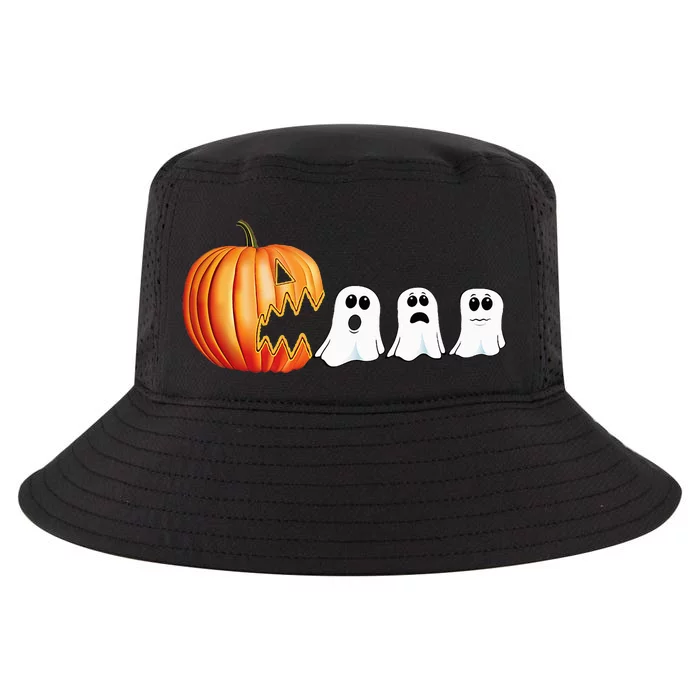 Funny Halloween Pumpkin Ghosts Jack O Lantern Cool Comfort Performance Bucket Hat