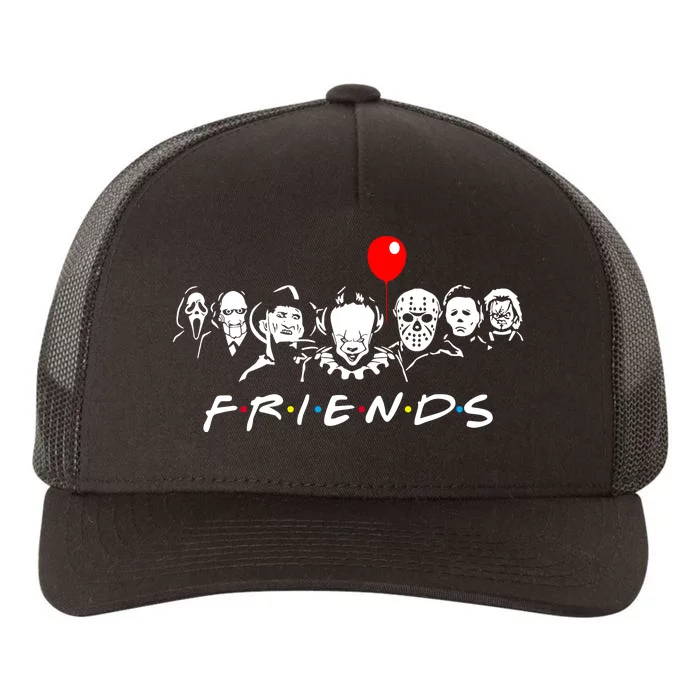 Friends Halloween Parody Yupoong Adult 5-Panel Trucker Hat