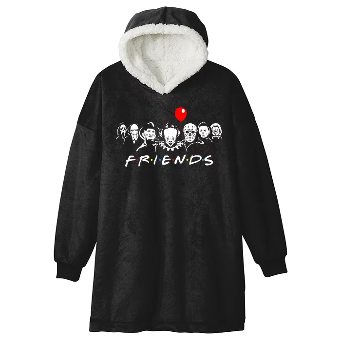 Friends Halloween Parody Hooded Wearable Blanket