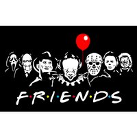 Friends Halloween Parody Bumper Sticker