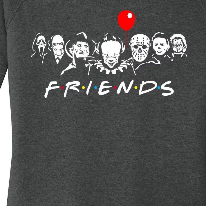 Friends Halloween Parody Women's Perfect Tri Tunic Long Sleeve Shirt