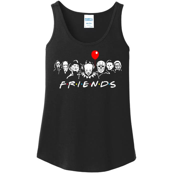 Friends Halloween Parody Ladies Essential Tank