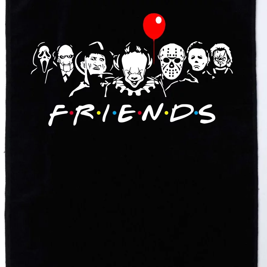 Friends Halloween Parody Platinum Collection Golf Towel