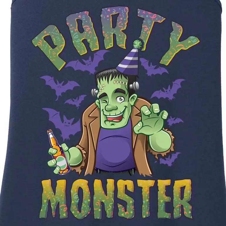 Funny Halloween Party Monster Frankenstein Ladies Essential Tank