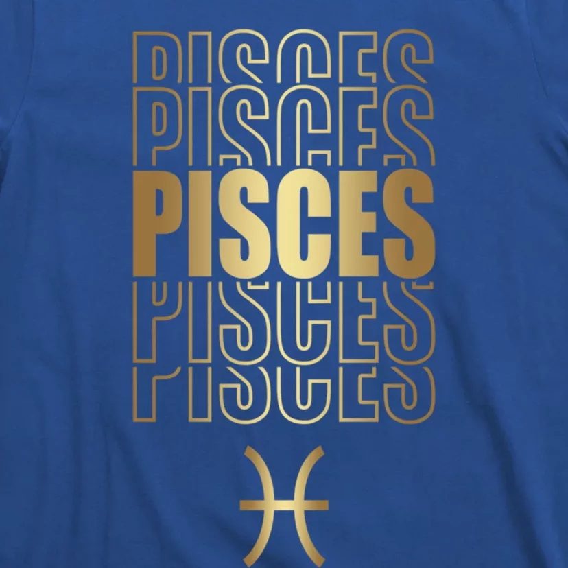 Funny Horoscope Pisces Af Astrology Sign Design Great Gift T-Shirt