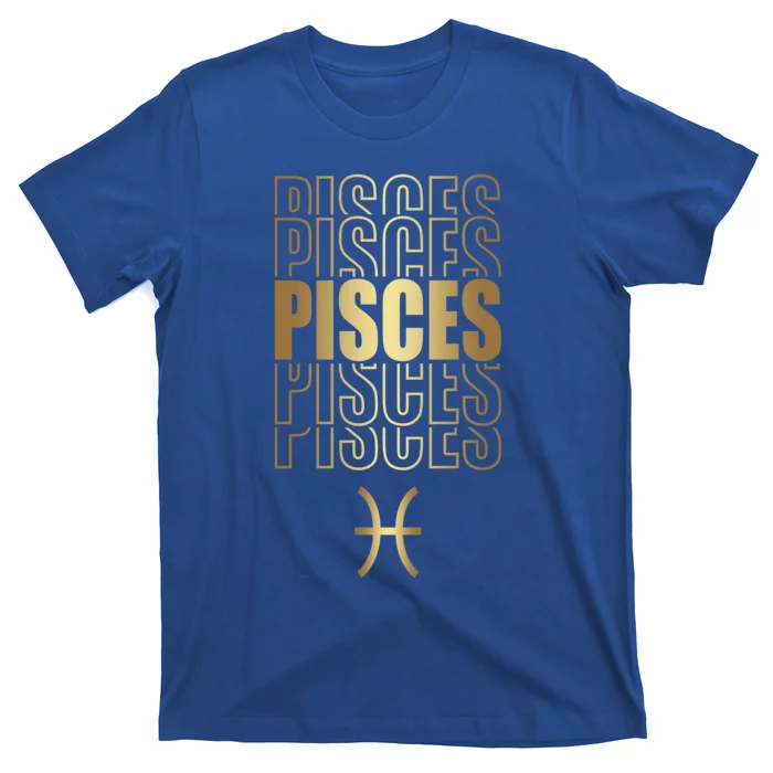 Funny Horoscope Pisces Af Astrology Sign Design Great Gift T-Shirt