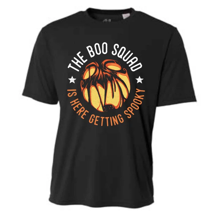 Funny Halloween Party Boo Squad Meaningful Gift Cooling Performance Crew T-Shirt