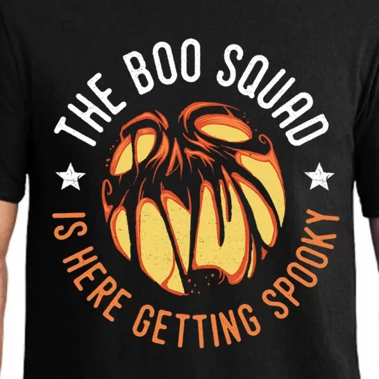 Funny Halloween Party Boo Squad Meaningful Gift Pajama Set