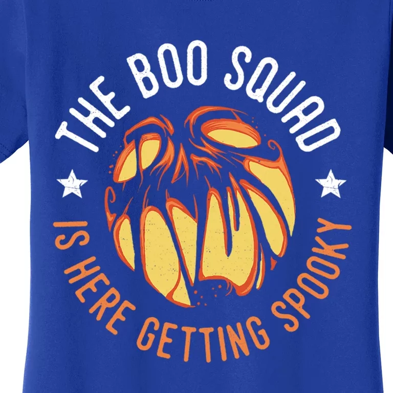 Funny Halloween Party Boo Squad Meaningful Gift Women's T-Shirt