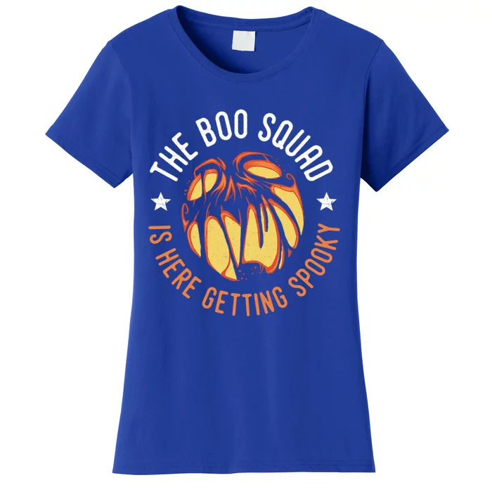 Funny Halloween Party Boo Squad Meaningful Gift Women's T-Shirt